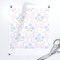 Preppy Bow Floral Delicate Pastel Flowers Feminine Traditional Easter Hydrangea Blue Pink White Cottagecore Custom Printed Fabric by Spoonflower Various Fabrics by the Yard or Fat Quarter